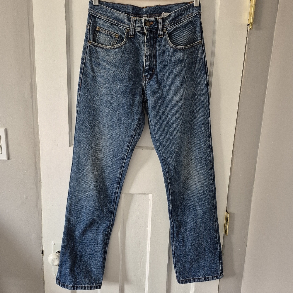 Vintage Paris Sports Club Classic Denim Sz 28